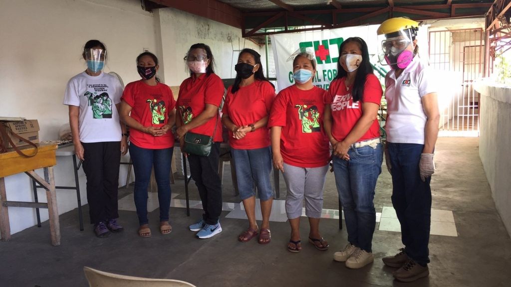 CHWs finished their basic health skills training despite the pandemic
