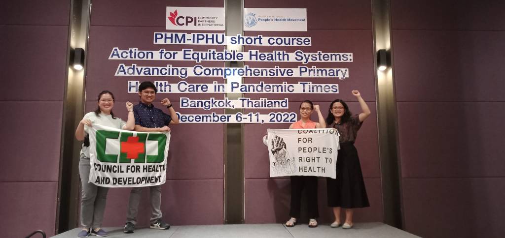 CHD participated in IPHU short course in Bangkok, Thailand