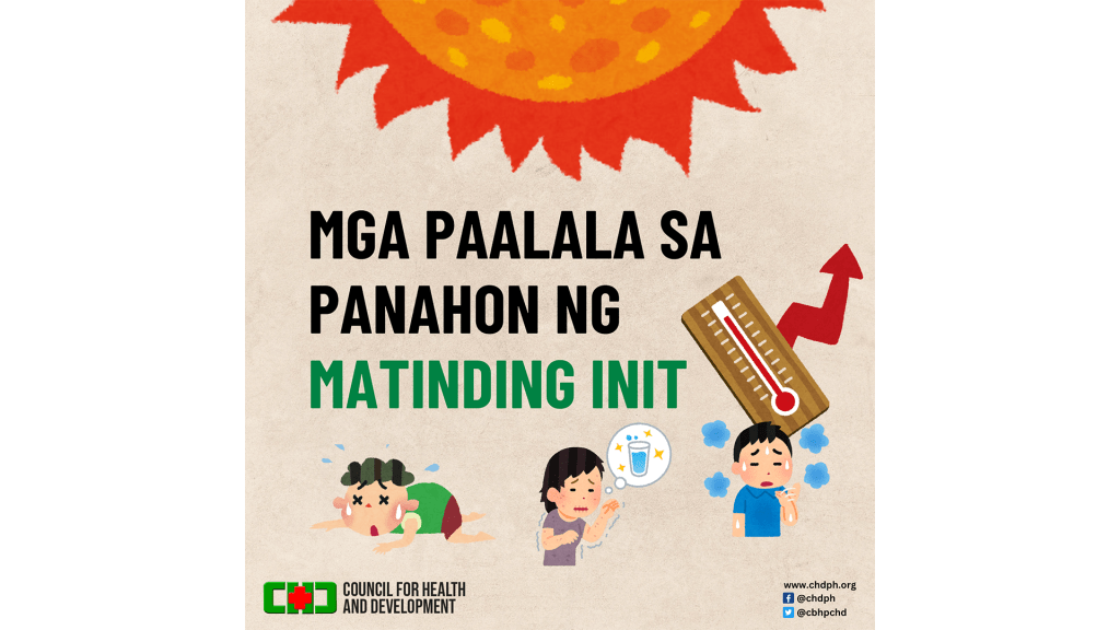 Mga Paalala sa Panahon ng Matinding&nbsp;Init