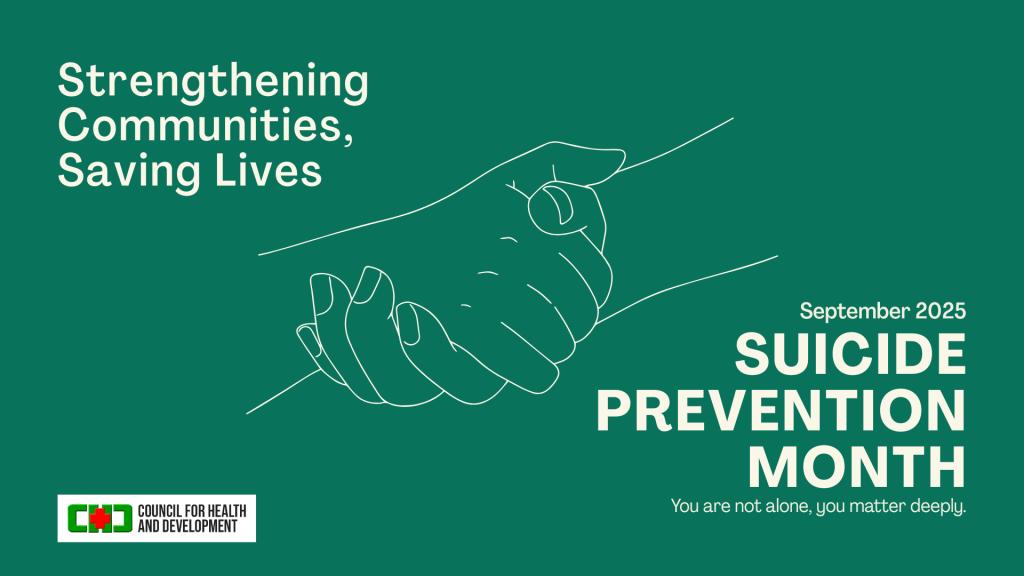 Strengthening Communities, Saving Lives: Suicide Prevention Month